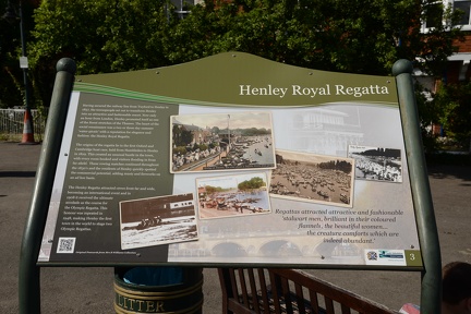 Henley Royal Regatta Information Sign